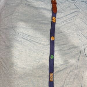 Notre Dame Smathers &Branson needlepoint  Belt